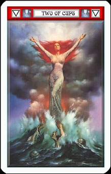 ˹Լ - Boris Vallejo Tarot - ʥ - Two Of Cups