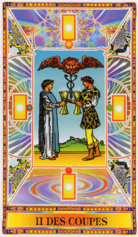 ʯΰ - Diamond Tarot - ʥ - Two Of Cups