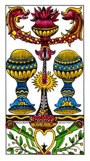  - Classic Tarot - ʥ - Two Of Cups