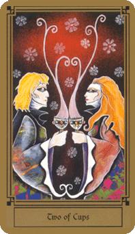  - Fantastical Tarot - ʥ - Two Of Cups