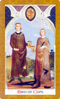 ƽʱ - Golden Tarot - ʥ - Two Of Cups