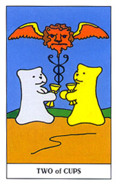 С - Gummy Bear Tarot - ʥ - Two Of Cups