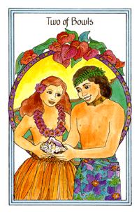 Ůҽ - Medicine Woman Tarot - ʥ - Two Of Cups