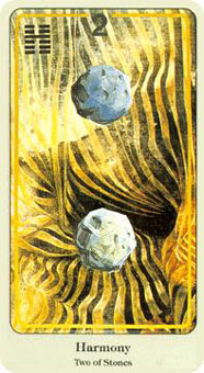  - Haindl Tarot - ǮҶ - Two Of Pentacles