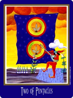  - New Century Tarot - ǮҶ - Two Of Pentacles