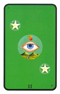 Ů - Tarot of the Witches - ǮҶ - Two Of Pentacles