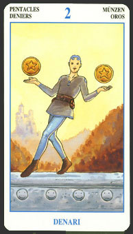  - Secret Tarot - ǮҶ - Two Of Pentacles