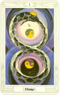  - Croley Tarot - ǮҶ - Two Of Pentacles