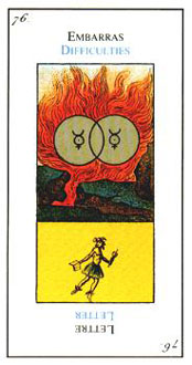  - Etteilla Tarot - ǮҶ - Two Of Pentacles