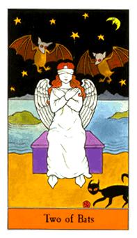 ʥ - Halloween Tarot -  - Two Of Swords