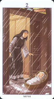 78 - Tarot Of 78 Doors -  - Two Of Swords