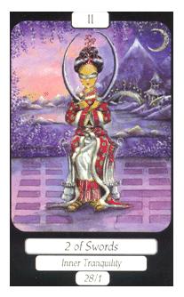 ʱ - Merry Day Tarot -  - Two Of Swords