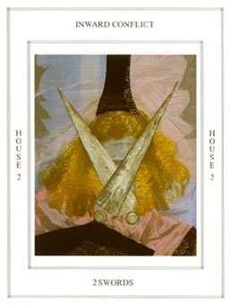 ̺ - Tarot of the Tapestry -  - Two Of Swords