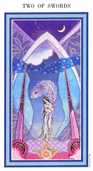 Ȼ - The Enchanted Tarot -  - Two Of Swords