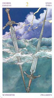 ռ˿ - Wirth Tarot Of Trade Edition -  - Two Of Swords