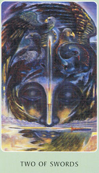 ֮ - Tarot Root of Asia -  - Two Of Swords