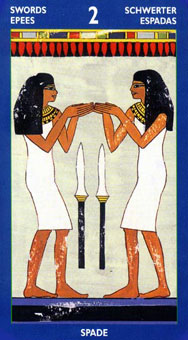 ˹ҿ˹ - Tarot of the Sphinx -  - Two Of Swords