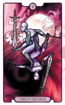 ʾ¼ - Revelations (Adflatus) Tarot -  - Two Of Swords