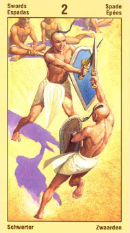 ˹ - Ramses Tarot of Eternity -  - Two Of Swords