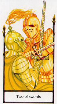 ž - Tarot Of The Old Path -  - Two Of Swords