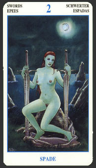  - Secret Tarot -  - Two Of Swords