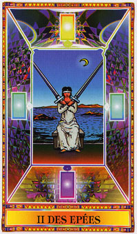 ʯΰ - Diamond Tarot -  - Two Of Swords