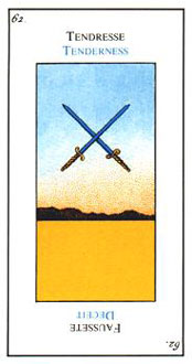  - Etteilla Tarot -  - Two Of Swords