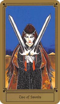  - Fantastical Tarot -  - Two Of Swords