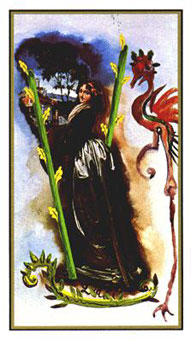 ߶ - Salvador Dali Tarot - Ȩȶ - Two Of Wands