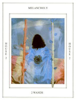 ̺ - Tarot of the Tapestry - Ȩȶ - Two Of Wands