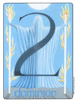  - Gill Tarot - Ȩȶ - Two Of Wands