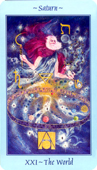  - Celestial Tarot -  - The World