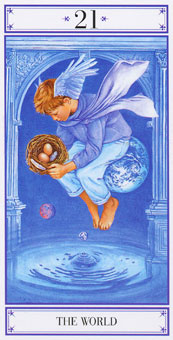 Ԥ - Unmei Ga Mieru Tarot -  - The World