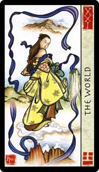 ˮ - Feng Shui Tarot -  - The World