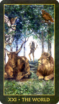 䴫˵ - Folklore Tarot -  - The World