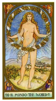 ո - Renaissance Tarot -  - The World