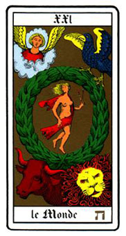 ˹ - Oswald Wirth Tarot -  - The World