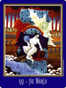  - New Century Tarot -  - The World