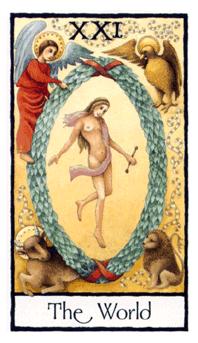 Ӣʼ - Old English Tarot -  - The World