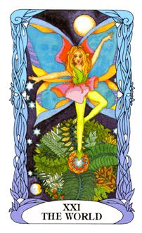 ¹⻨԰ - Moon Garden Tarot -  - The World