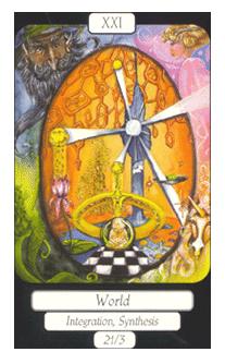 ʱ - Merry Day Tarot -  - The World