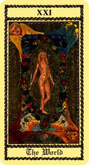 ˹ - Scapini Tarot -  - The World