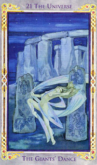 ɪ - Legend Arthurian Tarot -  - The World