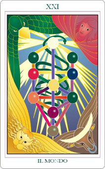 ˹ - Phoenix Tarot -  - The World