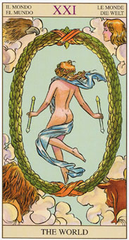 ӽΰ - Tarot of the New Vision -  - The World