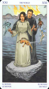 ͽ - Pagan Tarot -  - The World