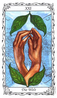 ޵ - Das Hudes Tarot -  - The World