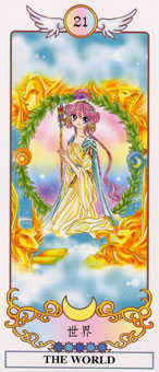 ϣ - Grecian Eudaemon Tarot -  - The World