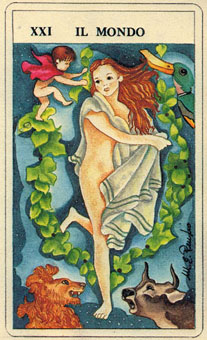 ƶ˹ - Fiabeschi Tarot -  - The World