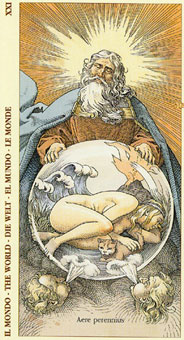 Ŷ - Tarot of Durer -  - The World